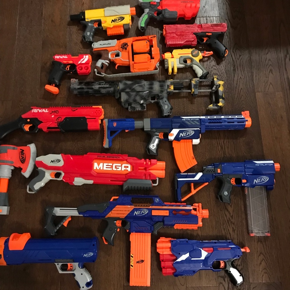 ❌SOLD❌Nerf guns bundle lot